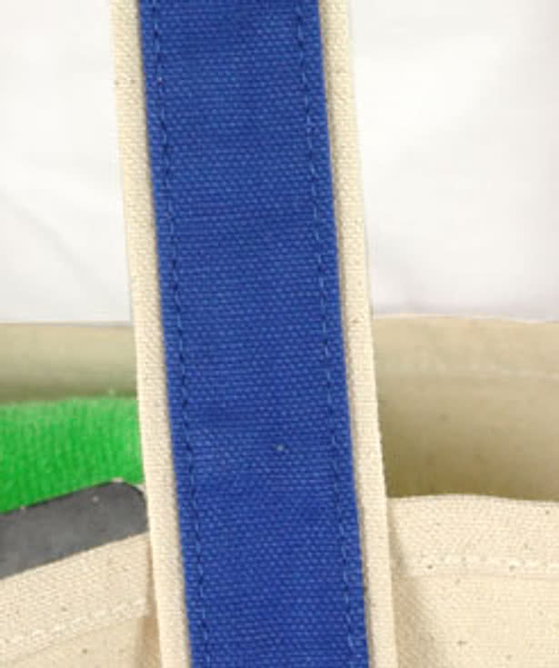 Toppers Small Canvas Two-Tone Tote