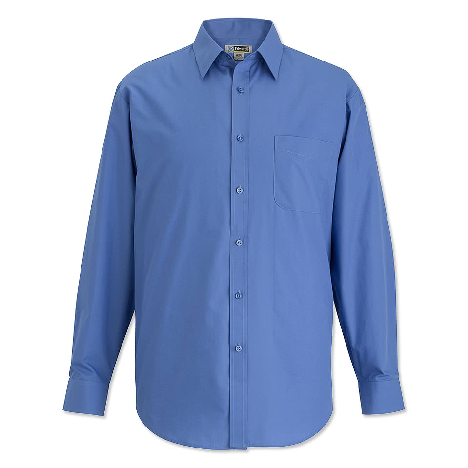 Edwards Essential Wrinkle-Free Dress Shirt