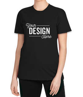 Next Level Women's Jersey Blend Crewneck T-shirt - Color: Black