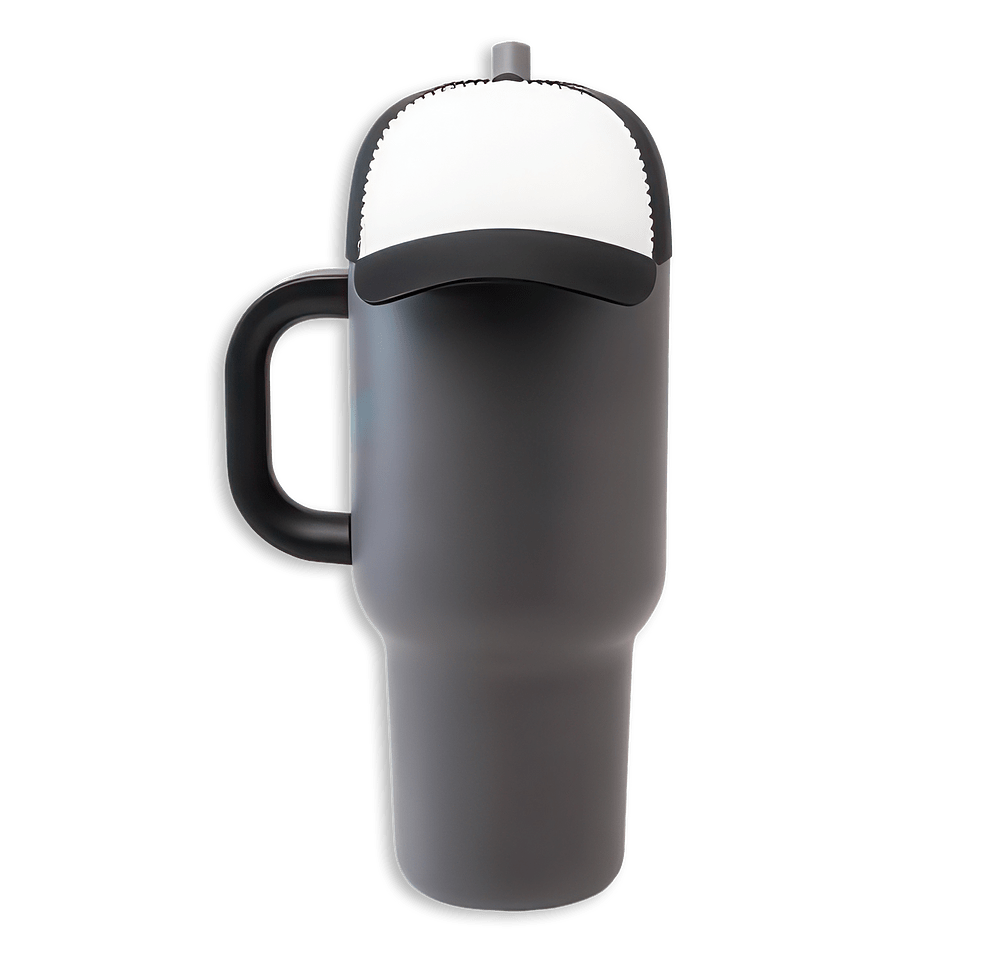 Asobu 30 oz. Happy Hats Stainless Steel Insulated Tumbler with Straw-default