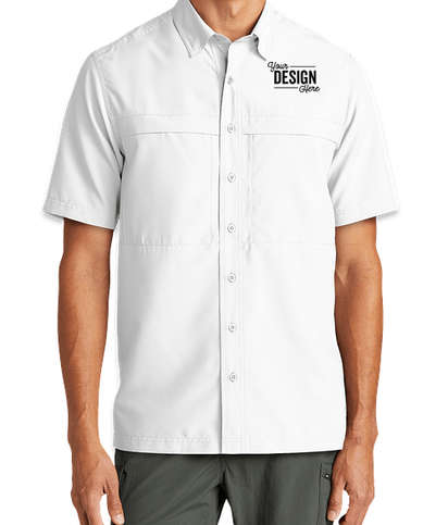 Port Authority Daybreak UV Short Sleeve Shirt - White
