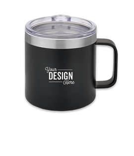 14 oz. Urban Peak Trek Vacuum Insulated Camper Mug - Color: Black