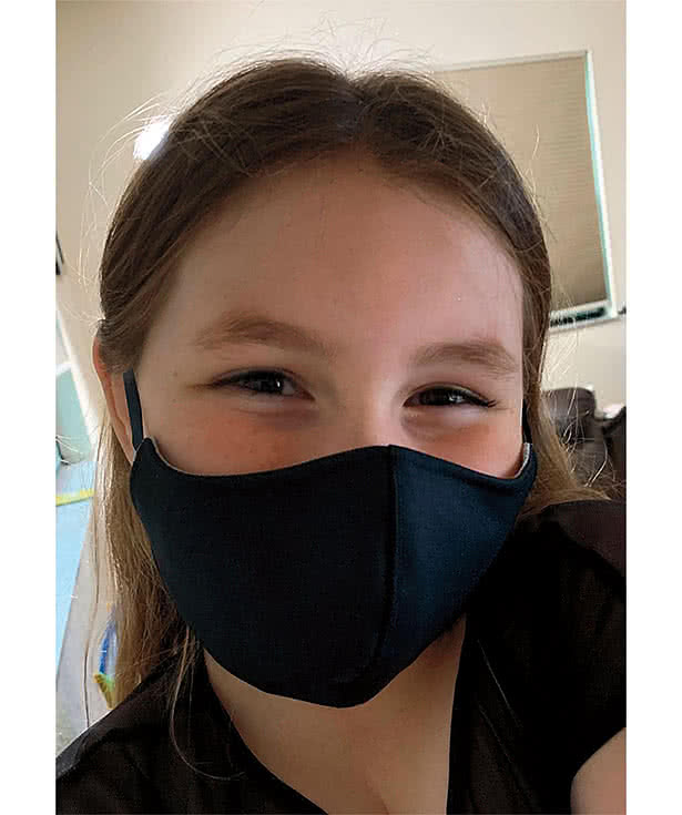 Comfy Youth Face Mask with Lanyard