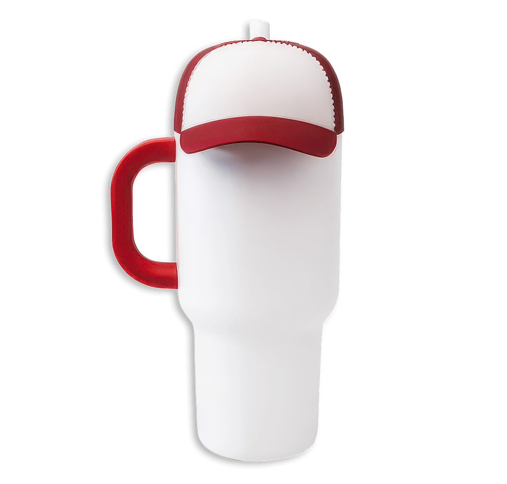 Asobu 30 oz. Happy Hats Stainless Steel Insulated Tumbler with Straw-default