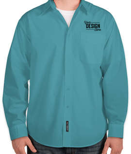 Port Authority Long Sleeve Easy Care Shirt - Color: Maui Blue