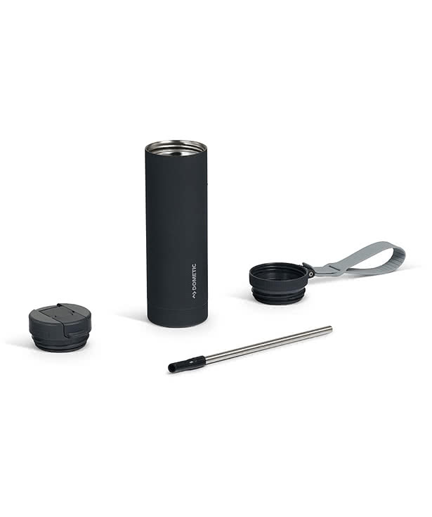 Dometic 22 oz. Insulated Water Bottle with Stainless Steel Straw