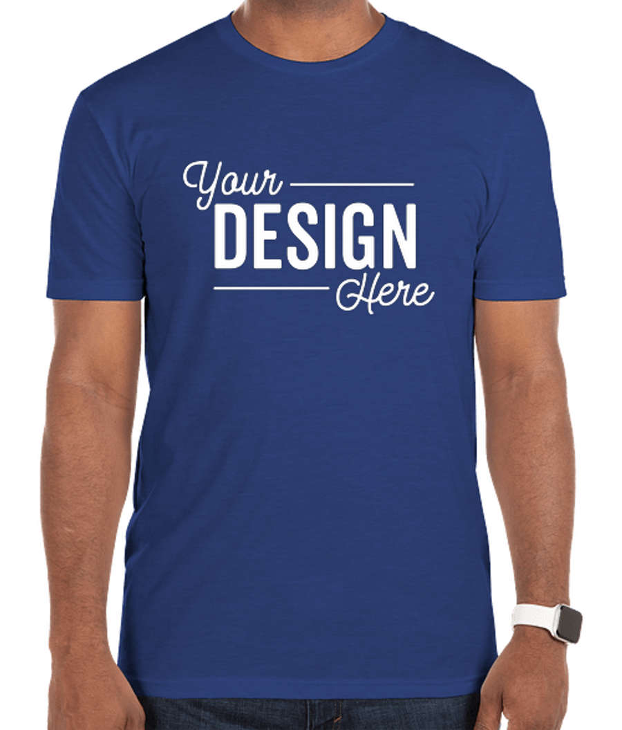 Next Level Jersey Blend T-shirt in Royal