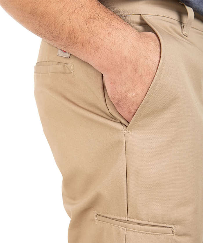Red Kap Cell Phone Pocket Work Shorts