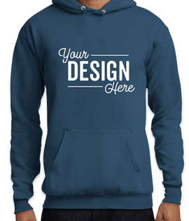 Port & Company Core Pullover Hoodie - Color: Steel Blue