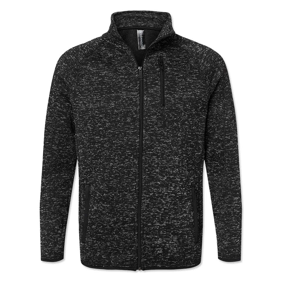 Burnside Sweater Knit Full-Zip Jacket