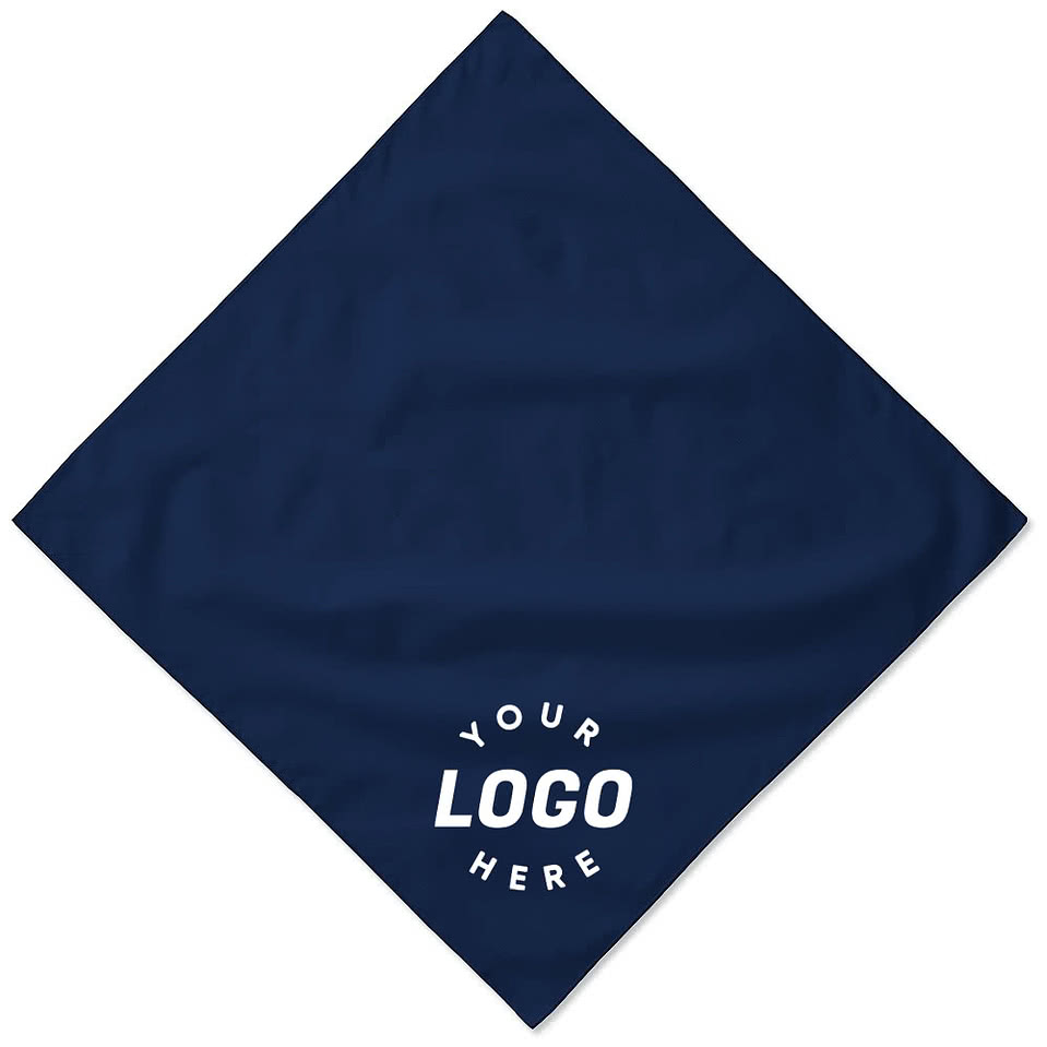 Port Authority 100% Cotton Bandana with corner logo design