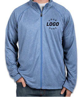 Devon & Jones Heather Performance Full Zip