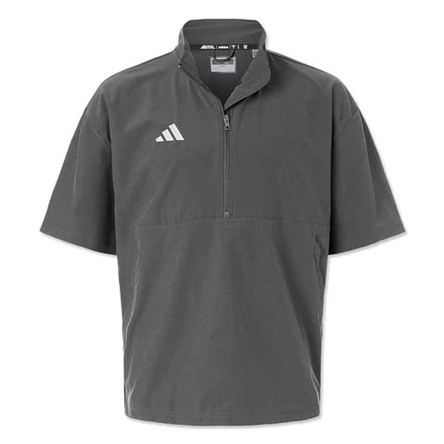 Adidas Recycled Short Sleeve Quarter-Zip Pullover