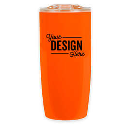 19 oz. Color Acrylic Tumbler - Color: Orange