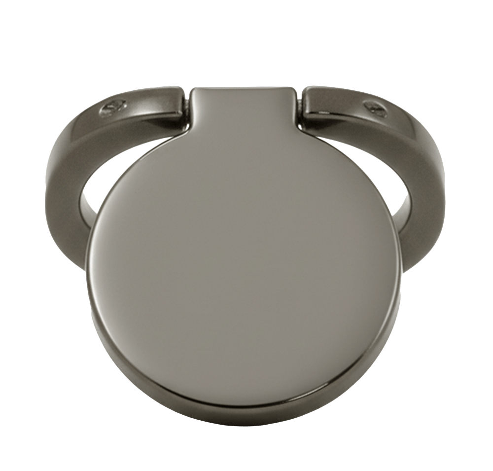 Laser Engraved Infinite Metal Ring Phone Stand-default