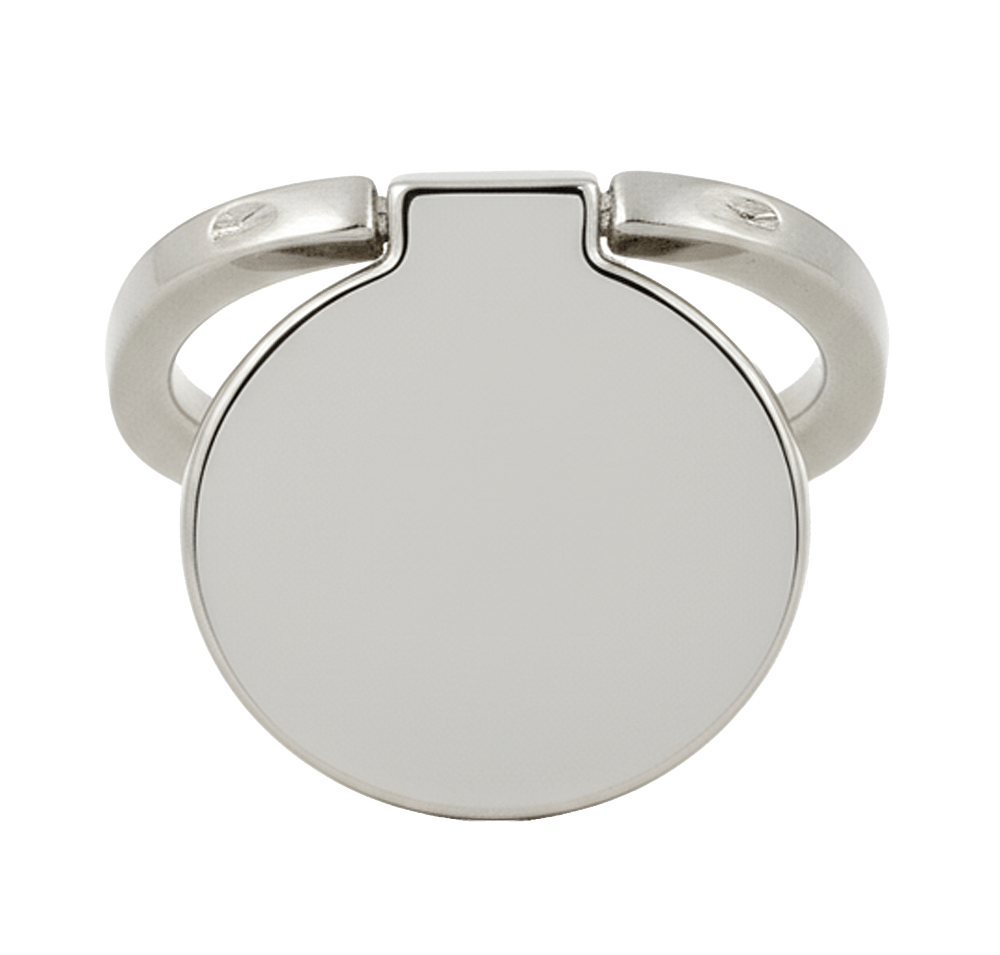 Laser Engraved Infinite Metal Ring Phone Stand-default