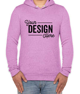Royal Apparel USA-Made Tri-Blend Pullover Hoodie - Color: Tri Purple