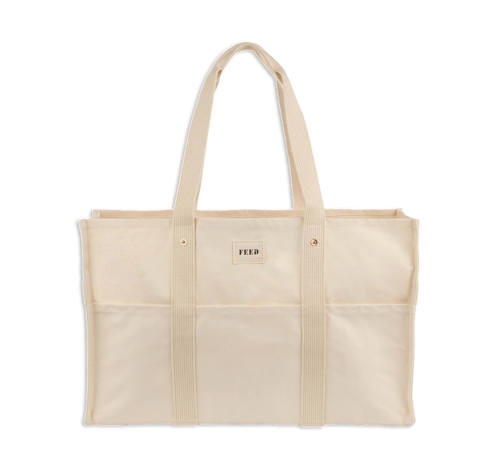FEED Organic Cotton Large Market Tote Bag-default