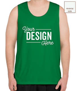 Augusta Reversible Performance Tank - Color: Kelly / White