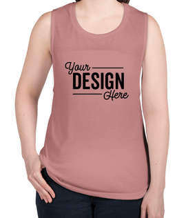 Bella + Canvas Women's Flowy Muscle Tank - Color: Mauve
