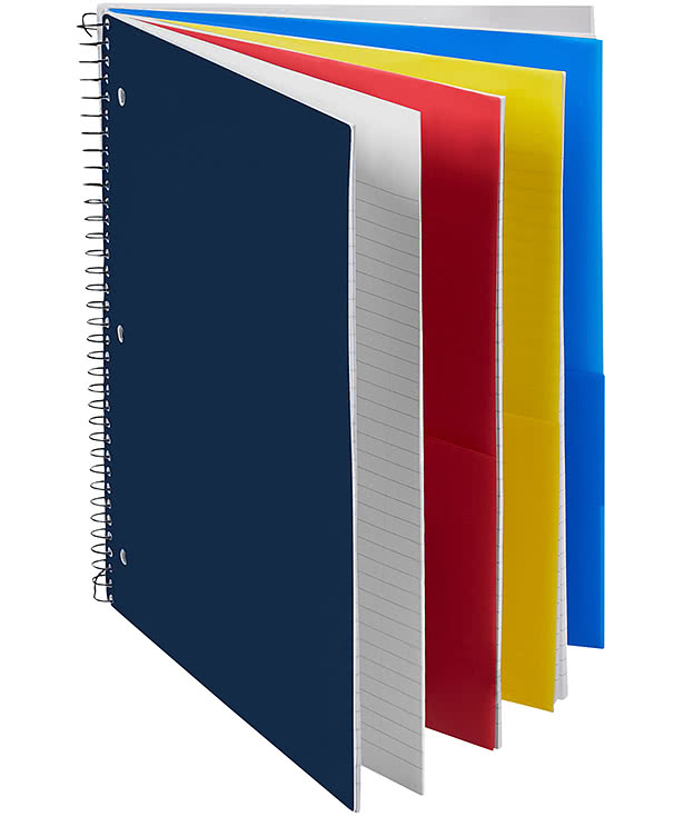 Team 365 5-Subject Spiral Notebook