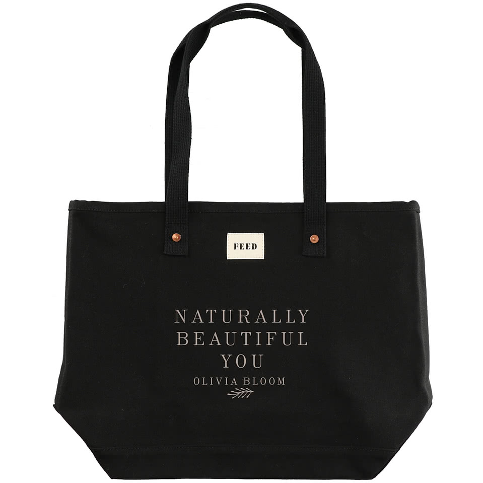 FEED Organic Cotton Weekend Tote Bag