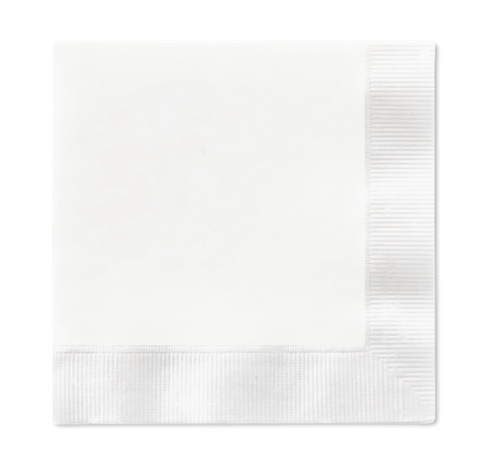 Full Color 3-Ply Premium Coined Edge Beverage Napkin-default