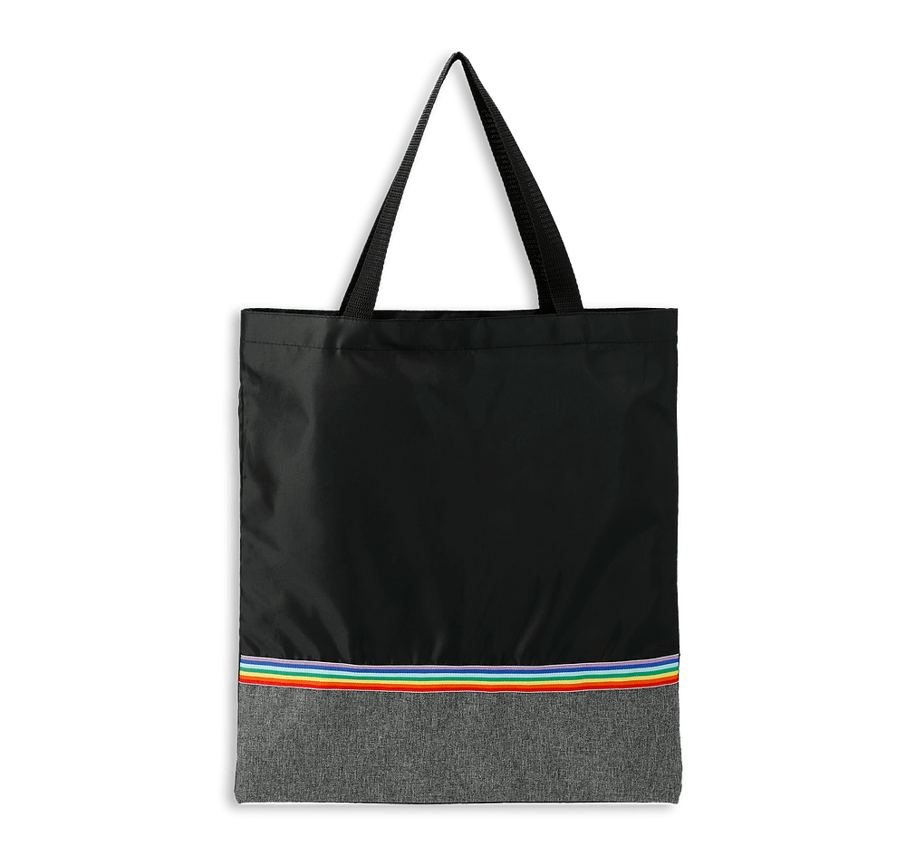 Rainbow Recycled Convention Tote Bag-default