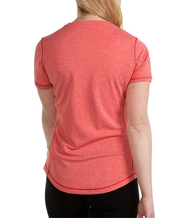Adidas Women's Heather 100% Recycled UPF 50 Performance Shirt