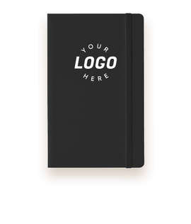 Moleskine Hard Cover Ruled Notebook - Color: Black