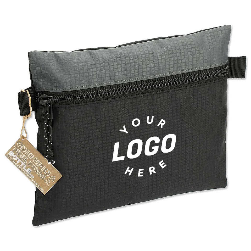 NBN Trailhead Recycled Zippered Pouch