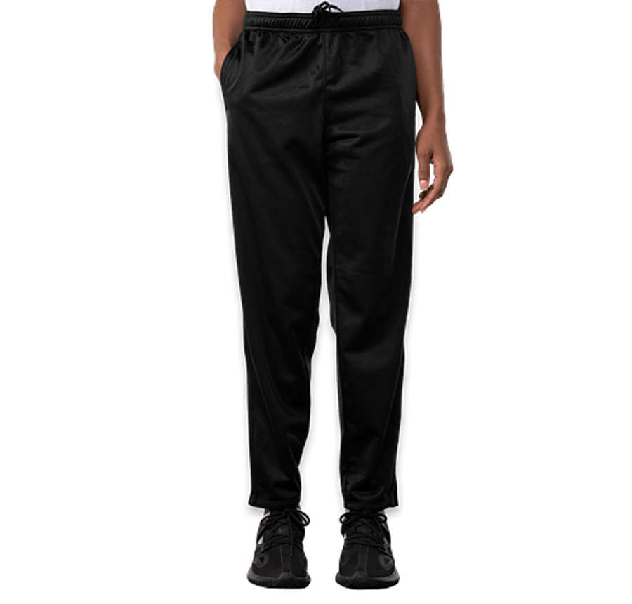 Sport-Tek Women's Tricot Warm-Up Pant in Black