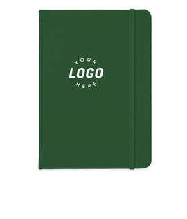 Medium Bound Notebook - Color: Green-Hunter