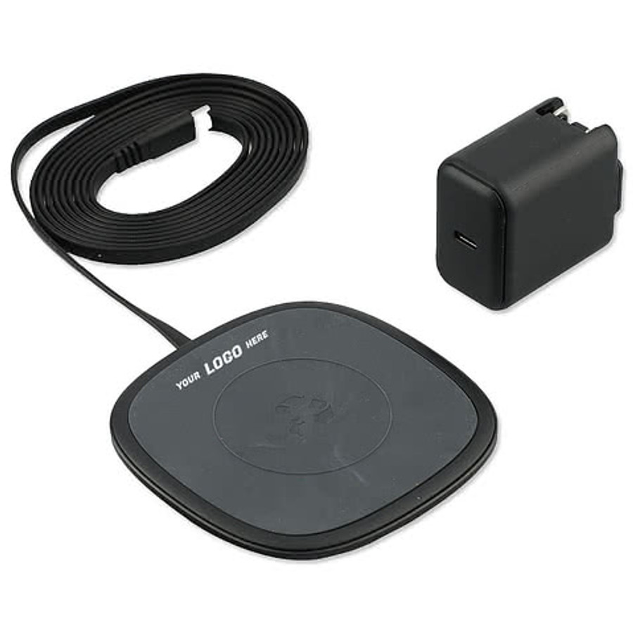 Nimble Apollo 15W Magnetic Portable Wireless Charging Pad in Black