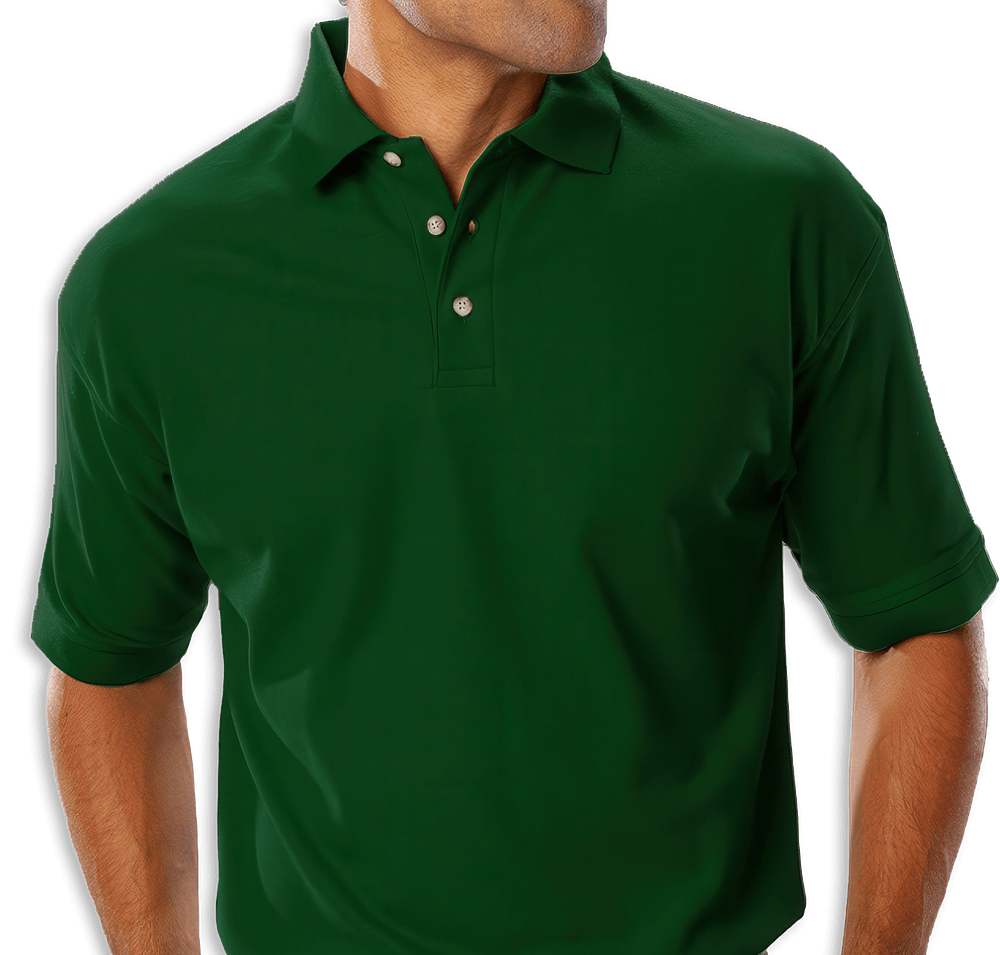 Blue Generation Scotchgard Treated Pique Polo - Embroidered-default