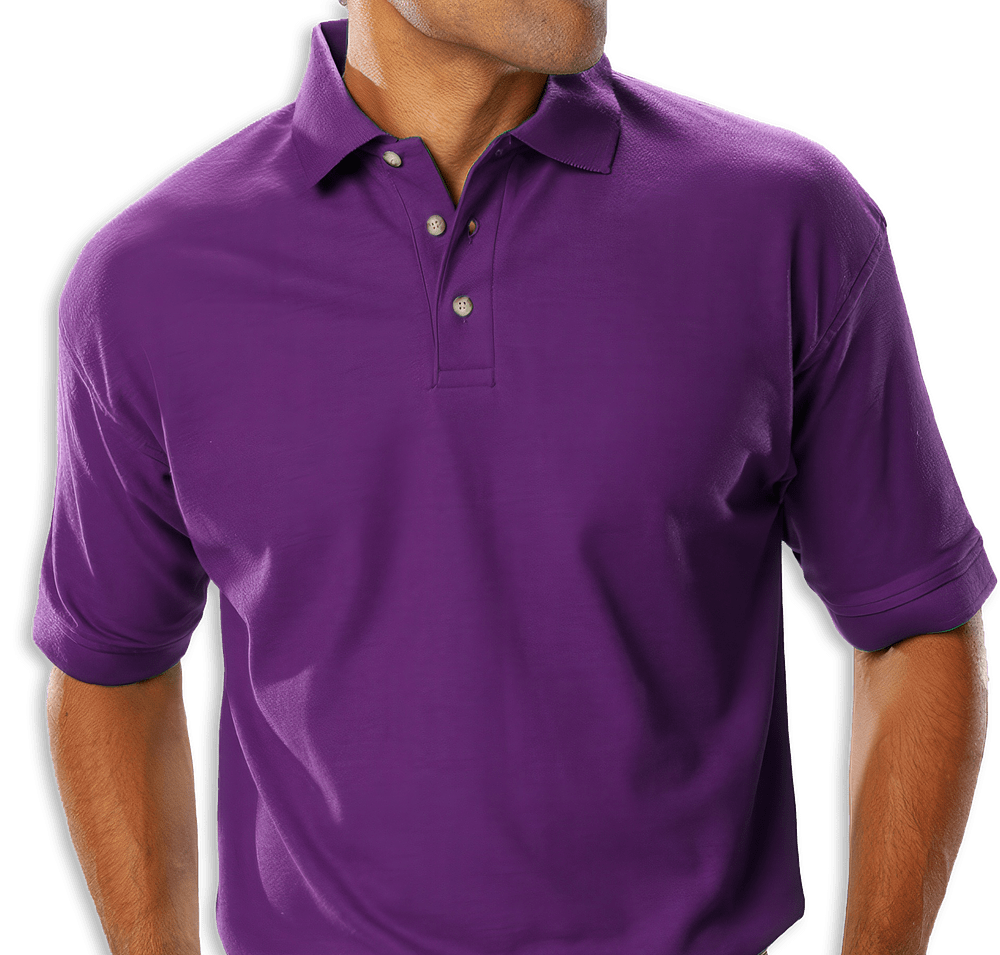 Blue Generation Scotchgard Treated Pique Polo - Embroidered-default