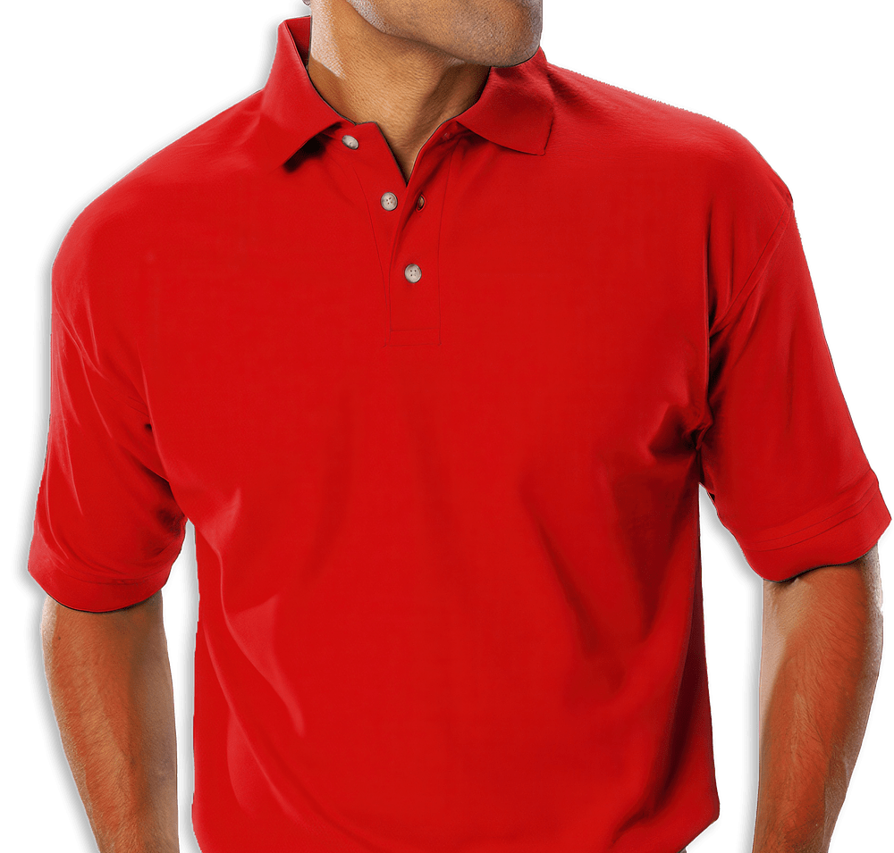 Blue Generation Scotchgard Treated Pique Polo - Embroidered-default