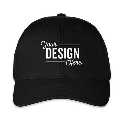 Pacific Headwear Pro-Wool Adjustable Hat - Black