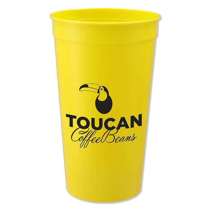 32 oz. Solid Color Stadium Cup