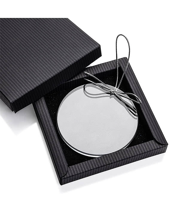 Crystal Circle Ornament
