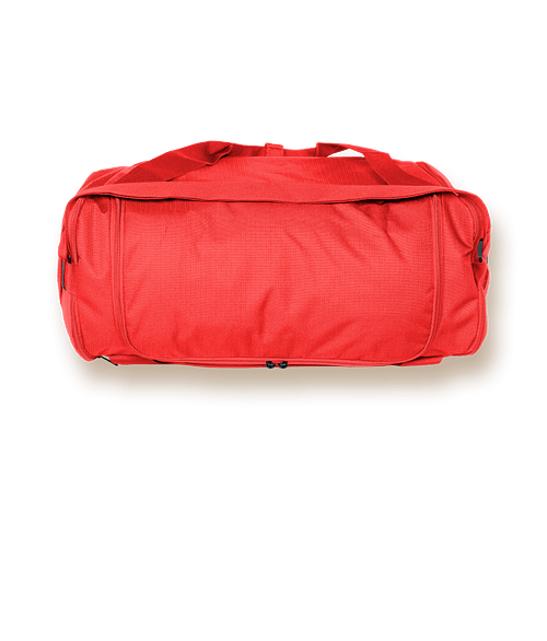 Nike Brasilia Small Duffel Bag in University Red