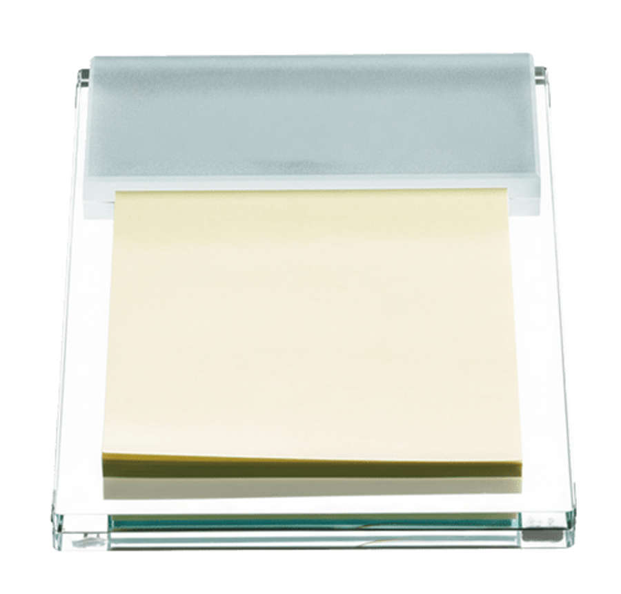 Post-It Note Holder in Clear