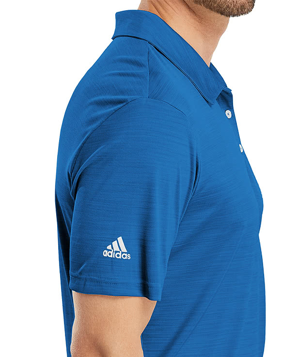 Adidas Melange Recycled UPF 50+ Performance Polo