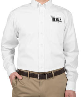 Devon & Jones Solid Dress Shirt - Color: White