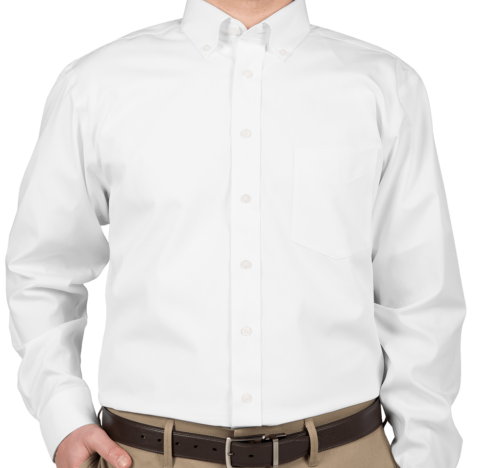 Devon & Jones Solid Dress Shirt - Printed-default