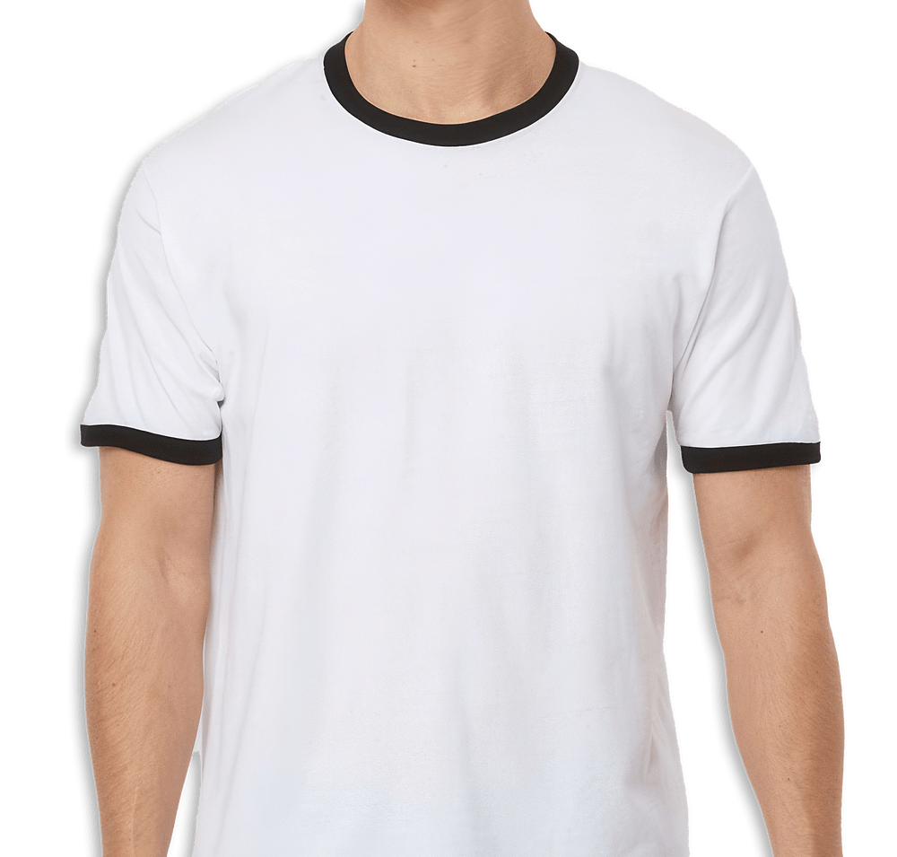 Tultex Fine Jersey Crewneck Ringer T-shirt-default