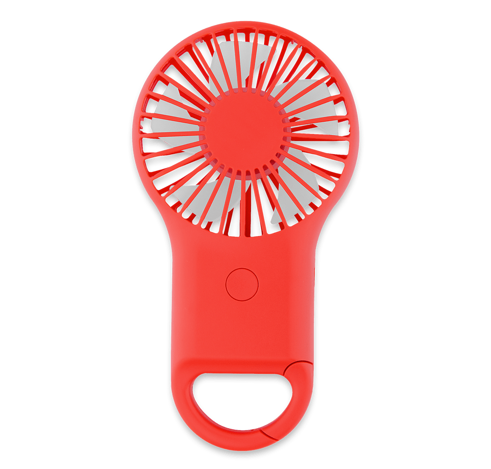 Rechargeable Handheld Fan with Carabiner-default