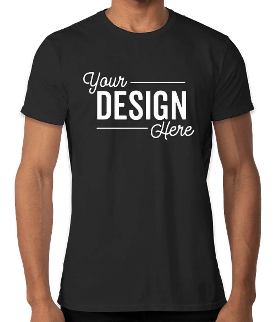 Hanes Perfect-T Crewneck T-shirt in Black