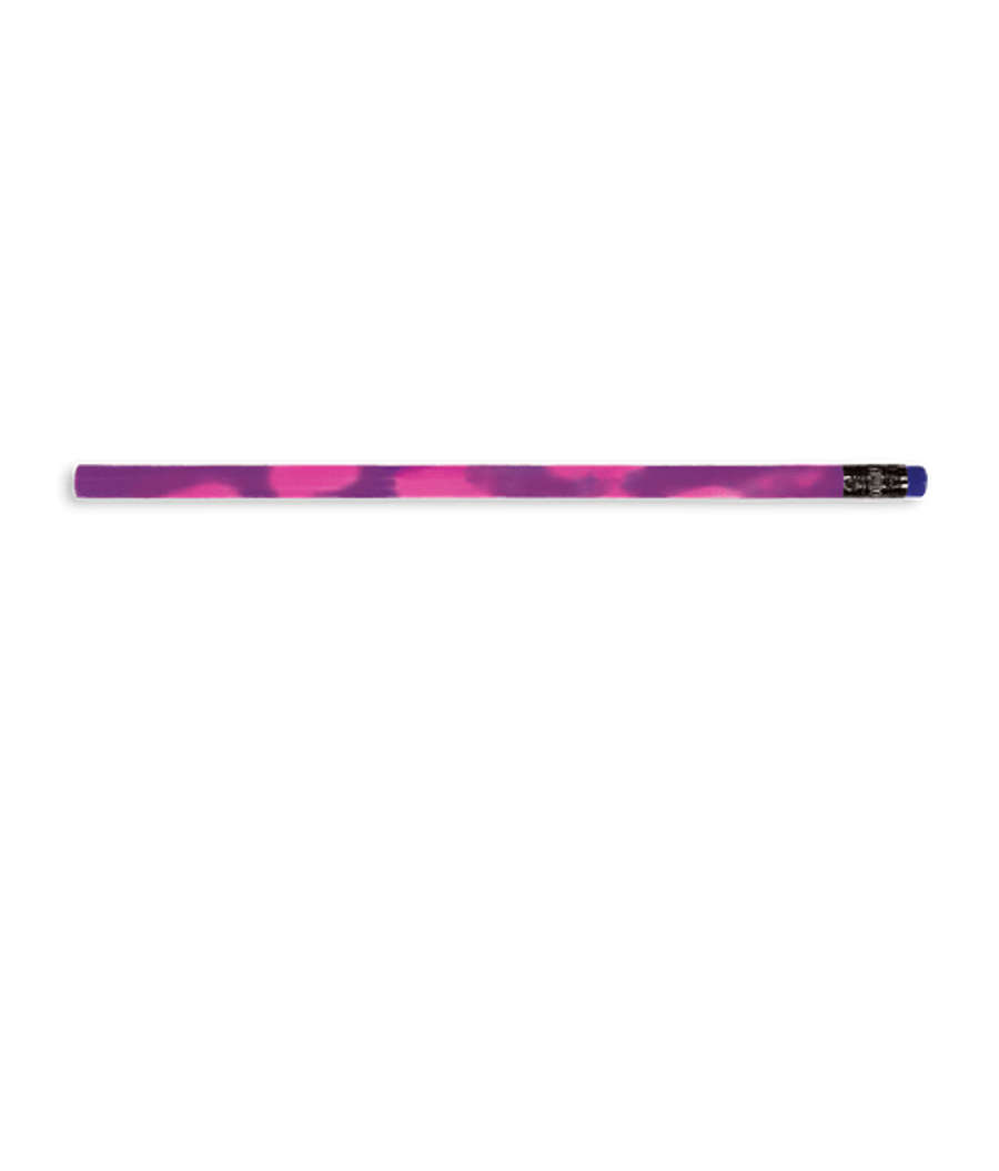 Color Changing Mood Pencil with Colored Eraser in Violet To Bright Pink