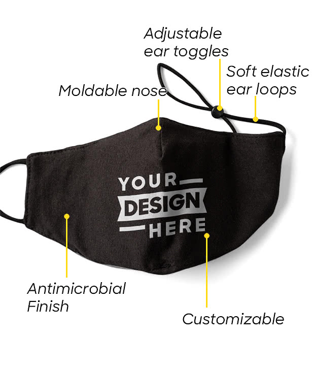 Customized Super Comfort Cotton Face Mask